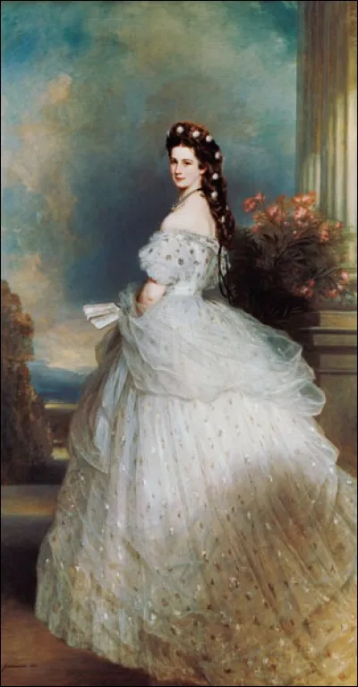 Qui est représentée sur cette toile de Franz Xaver Winterhalter ?