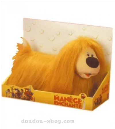 Le mange enchant a fait rver d'innombrables enfants. Zbulon, le ressort, transporte la petite Margotte au pays du Bois-Joli o des amis l'attendent. La vache Azale, l'escargot Amboise et le lapin Flappy sont prsents dans ce monde magique. Le chien n'est apparu qu'au septime pisode et son accent anglais a conquis le public. Quel tait son nom dans la srie ?