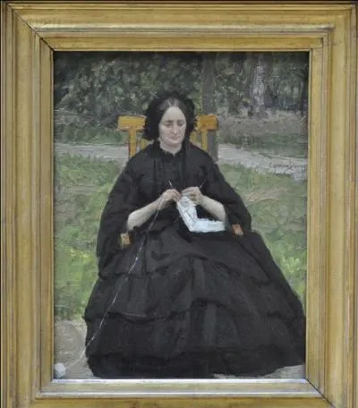 Qui a peint la dame en noir ?