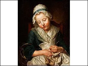 Qui a peint La tricoteuse endormie ?