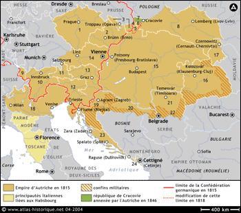 Grce  quel pays (extrieur  l'Italie) l'Autriche fut rejete du nord de l'Italie ?
