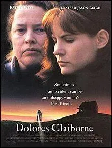 L'actrice Kathy Bates avait le rle principal dans le film  Dolores Claiborne , tir du roman de Stephen King. Elle a galement jou dans un autre film issu d'un autre clbre roman de l'auteur ; lequel ?
