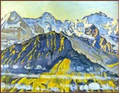 Qui a peint Massif de la Jungfrau ?