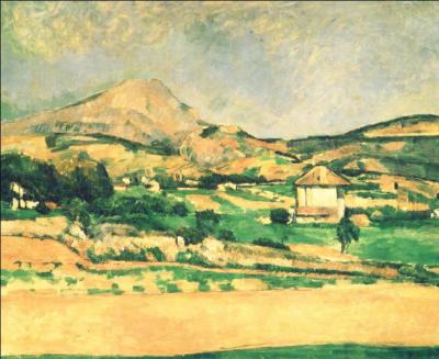 Qui a peint Paysage de la montagne Sainte Victoire ?