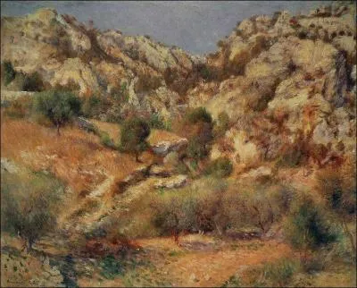 Qui a peint Rochers  l'Estaque ?