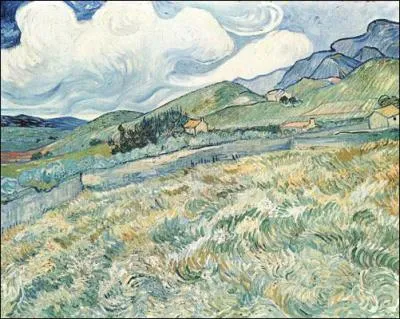 Qui a peint Paysage de montagne derrire l'hpital ?