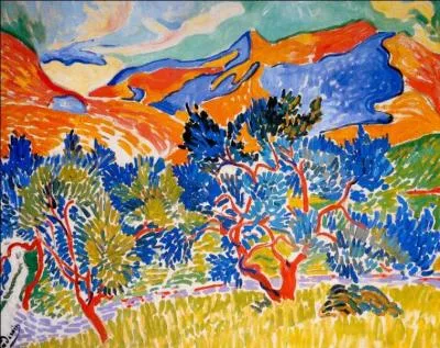 Qui a peint Montagnes  Collioure ?