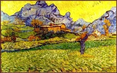 Qui a peint Le Mont Gaussier vu de saint Rmy ?