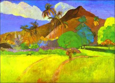 Qui a peint Paysage tahitien ?