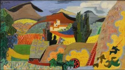 Qui a peint Paysage en Normandie ?