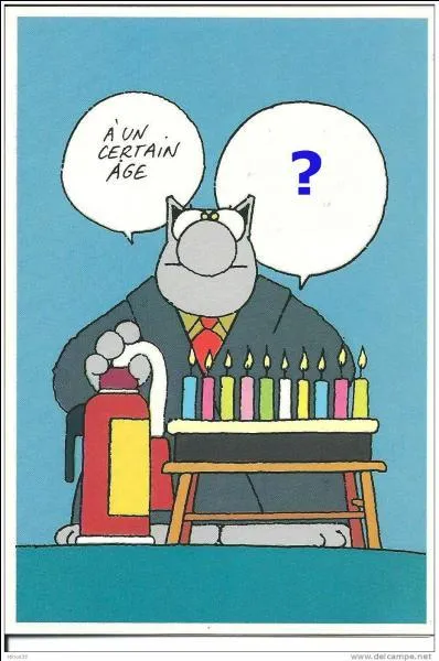 Le Chat est de la fte et prcise qu' un certain ge ...