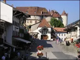 Nous allons visiter la ville de Gruyres. Et la bonne rponse est ?