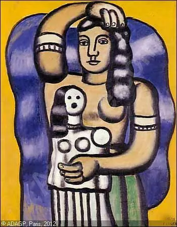 Qui a peint Une fille tenant une poupe ?