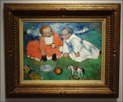 Qui a peint Les enfants et les jouets ?