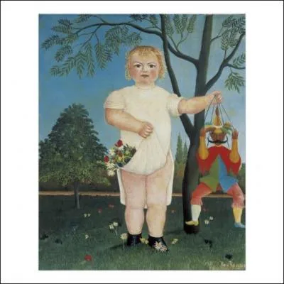 Qui a peint Enfant avec une marionnette ?