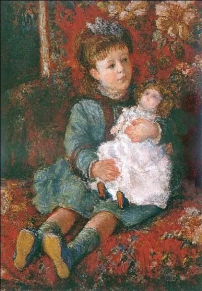 Qui a peint Germaine Hoschd avec une poupe ?