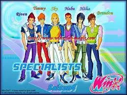 Quel est ce groupe de garons trs gentils et sortant avec chacune des Winx ?