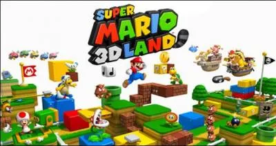 Dans Super Mario 3DLand (3DS), qui est sur la photo dans l'enveloppe prs de l'arbre ?