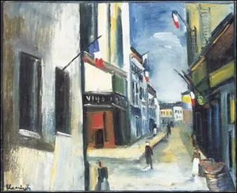 Qui a peint Les drapeaux du 14 juillet ?