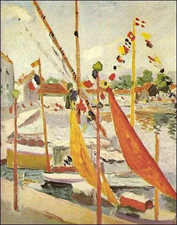 Qui a peint 14 juillet  Saint Tropez ?