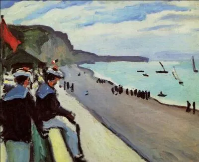 Qui a peint La plage de Fcamp ?