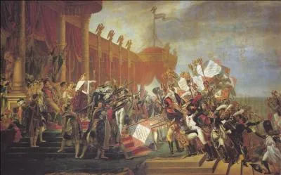 Qui a peint Le serment des armes fait  l'empereur ?