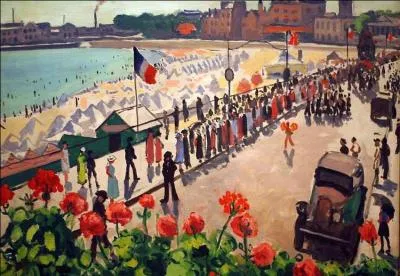 Qui a peint Fte aux Sables d'Olonne ?