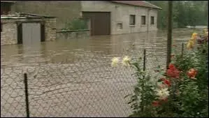 Le 4 Octobre 2006, Gerbviller (Meurthe-et-Moselle) connat une grosse inondation cause par la rivire ...