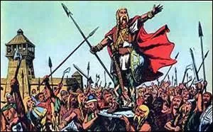 Vers 496, le peuple de ma compagne est menac par la tribu des Alamans et demande mon soutien. Les forces en prsence sont  mon dsavantage, voyant mes troupes en difficult, je demande au dieu de ma femme de me venir en aide et promet de faire vu en cas de victoire de me convertir, ce qui sera fait.  quelle bataille ai-je fait ce serment ?