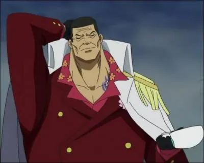 Quelle attaque utilise Akainu pour faire fondre le bloc de glace envoy par Joz ?