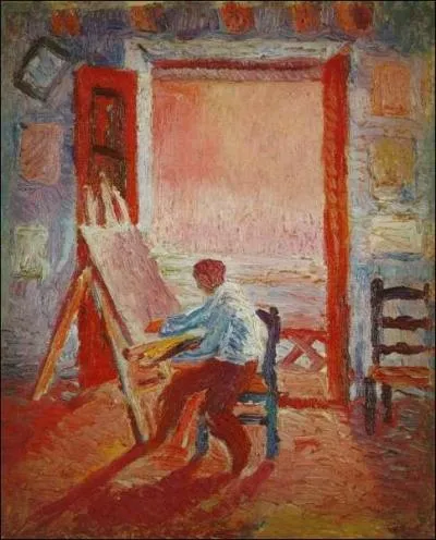 Qui a peint Autoportrait dans l'atelier ?