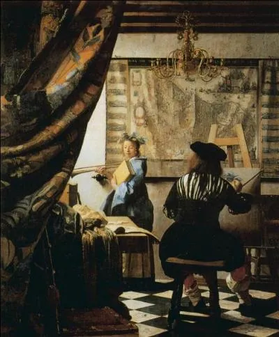 Qui a peint L'art de la peinture ?