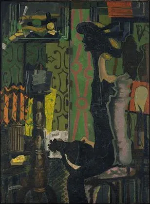 Qui a peint Femme assise au chevalet ?