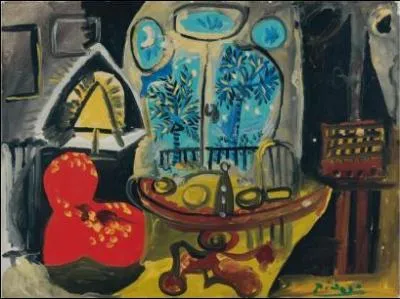 Qui a peint L'atelier  Mougins ?