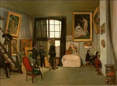 Qui a peint L'atelier de la rue de la Condamine ?