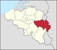 Quelle est la province colorie en rouge sur l'image ?