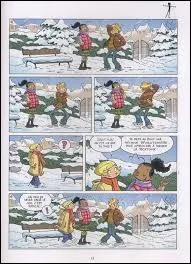 Pourquoi Alia met-elle de la neige dans le manteau de Bruno ?