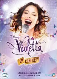Quel tait le jour du premier concert de Violetta  Paris ?