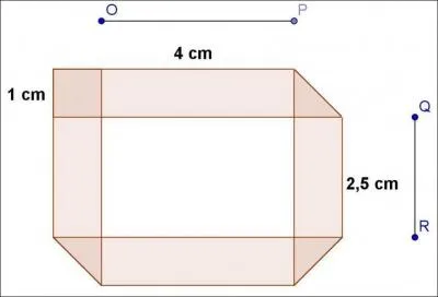 Les deux filles ralisent la figure ci-contre  l'aide d'une bande de papier. De quelle longueur de bande eurent-elles besoin pour la faire ?
