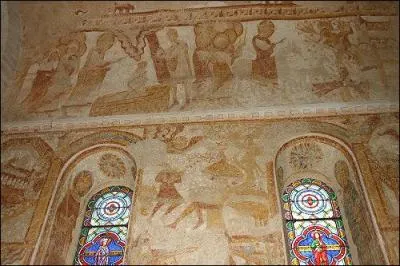  quel saint est ddie l'glise de Chalivoy-Milon, visite pour ses sublimes peintures ?