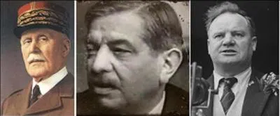 Au mois de mars 1939, un grand de la 1e Guerre mondiale est nomm  un poste civil. Il quitte la France, mais reviendra pour prendre une responsabilit dont il aura personnellement  assumer les consquences en 1945. Qui est-il ?