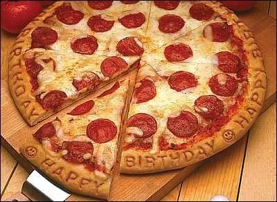 Dans quel pays a-t-on fabriqu� des pizzas ?