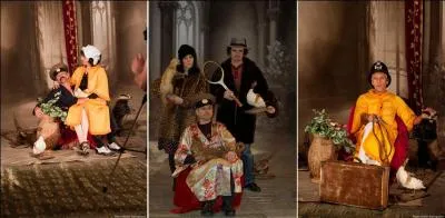 Sur ces trois photos, en particulier sur celle de gauche, on peut voir ...