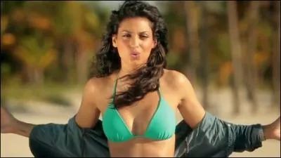 Dans le clip  je prends le large  de quelle couleur le short de Tal est-il ?