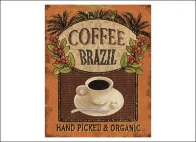 D'autres continents se mirent � exporter du caf�. En quelle ann�e, le Br�sil entra-t-il sur le march� ?