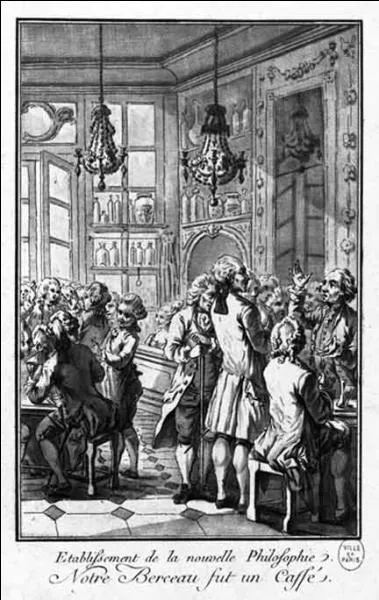 Quel fameux caf parisien, ouvert en 1686, existe toujours ?