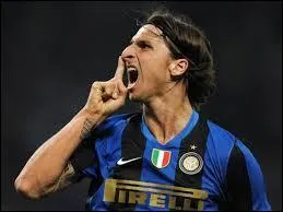 Durant quelle priode Zlatan volua-t-il sous le maillot de l'Inter Milan ?