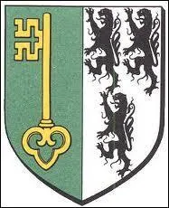 Voici le blason de la commune alsacienne d'Uberach. Elle se situe dans le dpartement n ...