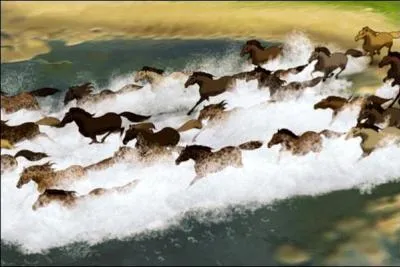 Quand Spirit se fait capturer la 3ème fois, que doit-il faire avec les autres chevaux ?