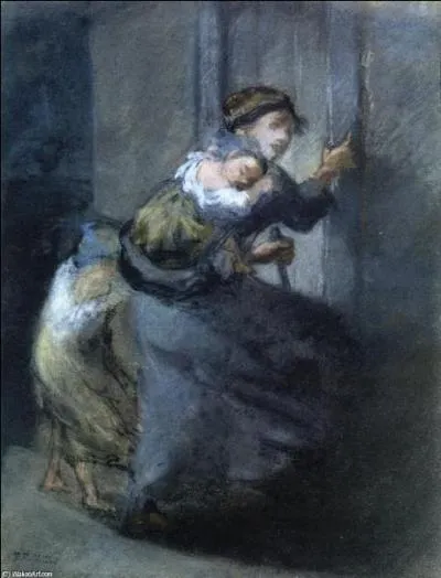 Qui a peint Mre et ses deux enfants ?